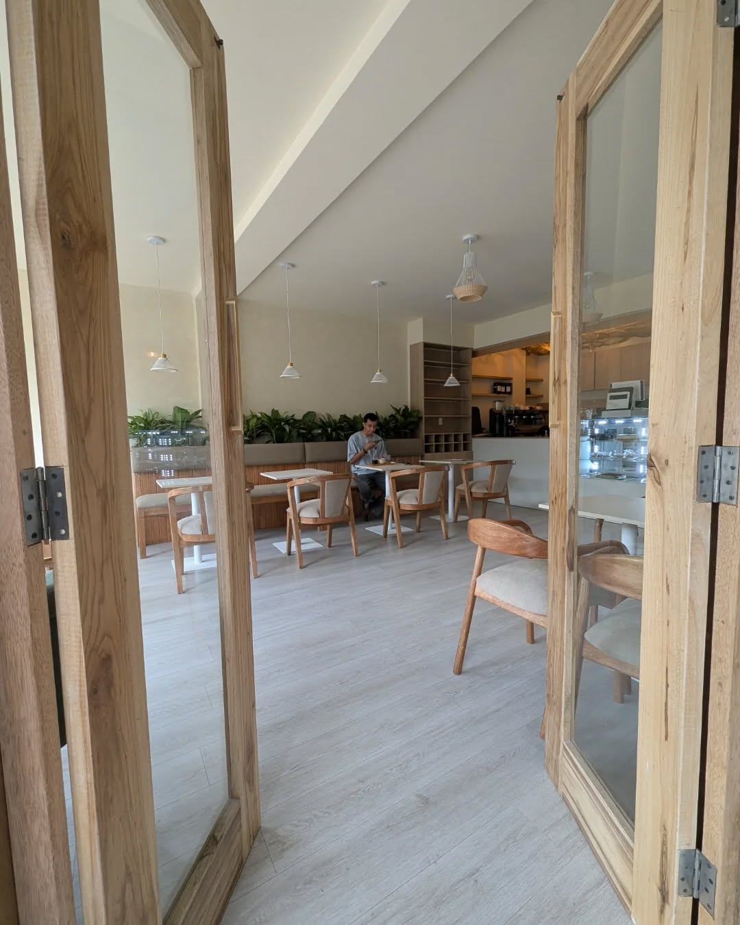 Andes Coffee — entry doors